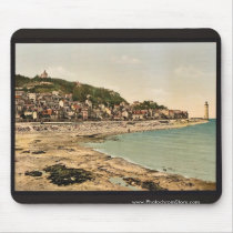 Mont Joli, Honfleur, France vintage Photochrom Mousepads
