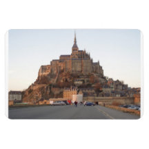 Mont Saint-Michel, France Vinyl Magnets