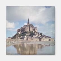 Mont Saint-Michel Refrigerator Magnets