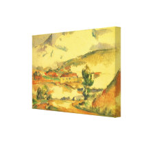 Mont Sainte Victoire by Cezanne Gallery Wrap Canvas