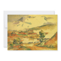 Mont Sainte Victoire by Cezanne Personalized Invite
