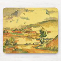 Mont Sainte Victoire by Cezanne Mousepads