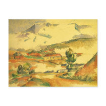 Mont Sainte Victoire by Cezanne Post Card