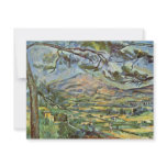Mont Sainte-Victoire By Paul Cézanne (Best Quality Personalized Invitation