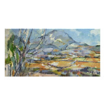 Mont Sainte-Victoire By Paul Cézanne (Best Quality Picture Card
