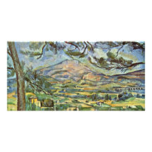 Mont Sainte-Victoire By Paul Cézanne (Best Quality Custom Photo Card