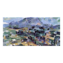 Mont Sainte-Victoire By Paul Cézanne (Best Quality Photo Card