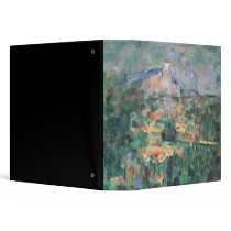 Montagne Sainte-Victoire from Lauves, 1904-06 Vinyl Binder