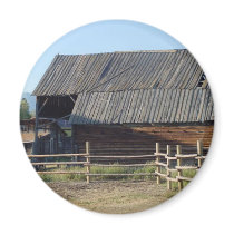 Montana Barn - Montana Ranch magnets by NorthwestMontana Montana Barn - Montana Ranch magnets