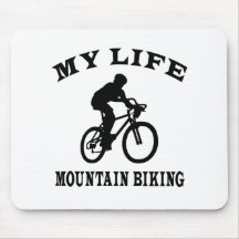 Montaña Biking mi vida Tapete De Ratón