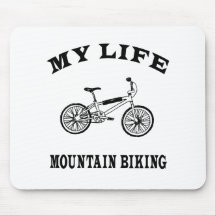 Montaña Biking mi vida Tapete De Raton