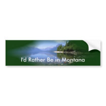 Montana Bumper Sticker bumper stickers