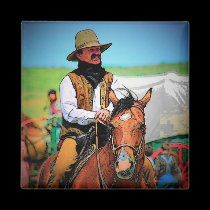 Montana Cowboy Magnet