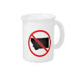Montana Cross Out Symbol Beverage Pitchers