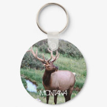 MONTANA ELK Keychain