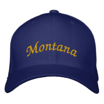 Montana Embroidered Hat embroidered hats