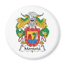 Montana Family Crest magnets