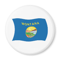 Montana Flag Magnet