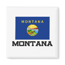 Montana Flag magnets