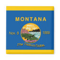 Montana Flag Magnet