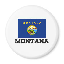 Montana Flag magnets