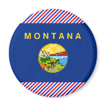 Montana Flag magnets