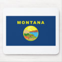 Montana Flag Mousepad by FlagTshirts Montana Flag Mousepad