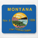 Montana Flag Mousepad