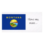 Montana Flag Photo Card