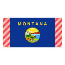Montana Flag photo cards