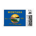 Montana Flag Postage postage