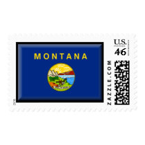Montana Flag postage by jacinto888 Montana Flag postage