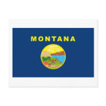 Montana Flag Postcard