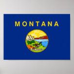 Montana Flag Print