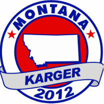 Montana Fred Karger Acrylic Cut Out