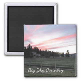 Montana Majesty_Big Sky Country magnet