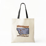 Montana MT US Motto ~ Worlds Shortest River bags