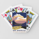 Montana MT US USA Vintage Travel Playing Cards