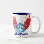 Montana Peace Sign Mug