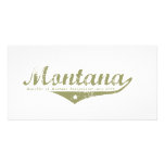 Montana Revolution T-shirts Personalized Photo Card