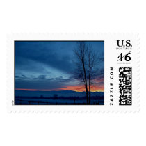 Montana Sunset postage