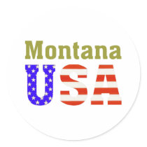 Montana USA! stickers