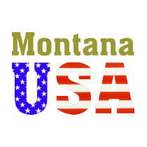 Montana USA! t-shirts