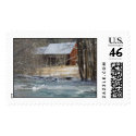 Montana Winter Scenery postage by TenLakesRealty Montana Winter Scenery postage