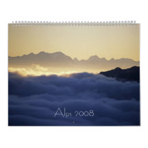 Montañas 2008 calendarios de pared