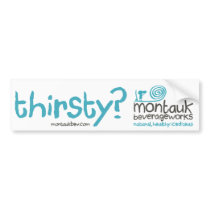 Montauk BeverageWorks - Bumper Sticker bumper stickers