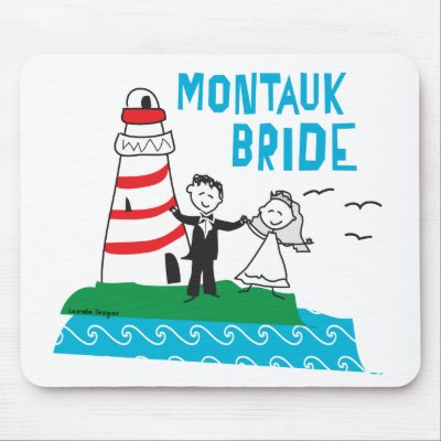 Montauk Bride Gifts Mouse Pad
