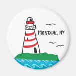 Montauk Lighthouse Refrigerator Magnet