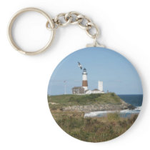 MONTAUK Lighthouse Seagull Love Key Chain