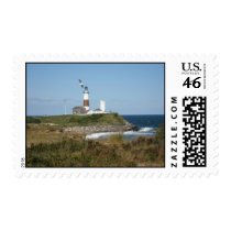Montauk Lighthouse Seagull Love Stamp